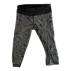 Lululemon capri leggings size 8